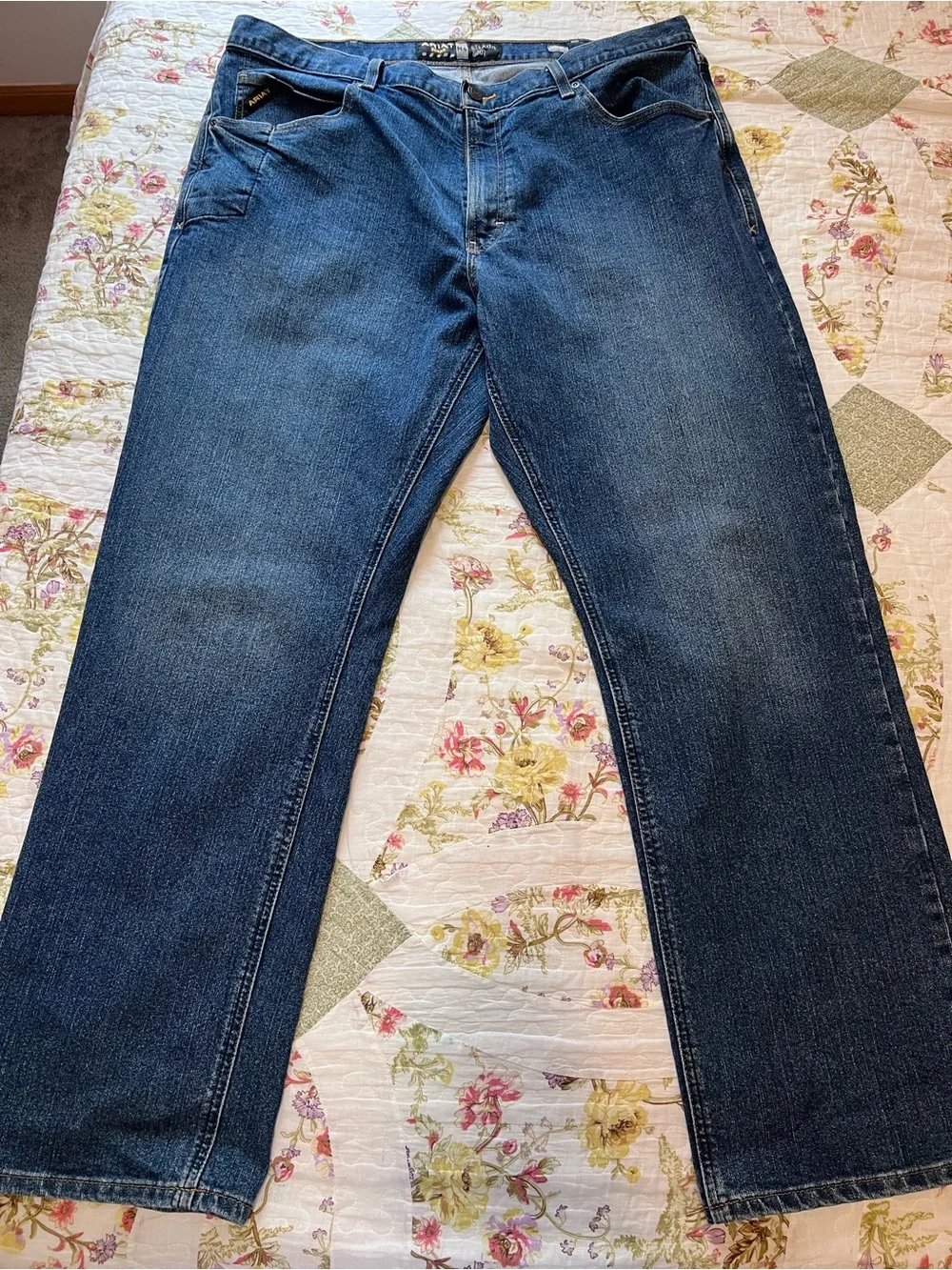 Ariat Rebar M4 Relaxed Boot Cut Jeans Men’s 42x34